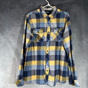 Tony Hawk‎ Men’s XL Skateboarding Flannel Plaid Button Down Streetwear Grunge